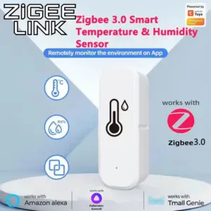sensor de temperatura e umidade tuya zigbee