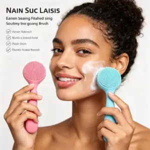escova de limpeza facial manual