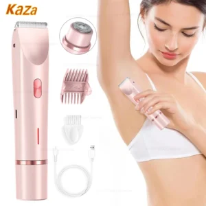 barbeador elétrico feminino dupla cabeça