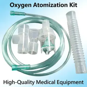 conjunto de tubos e máscara para nebulizador
