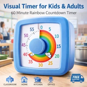 timer visual escolar digital 60 minutos