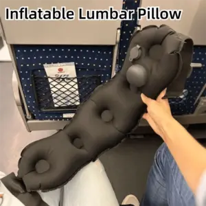 almofada lombar inflável portátil