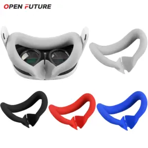máscara facial de silicone vr meta quest 3