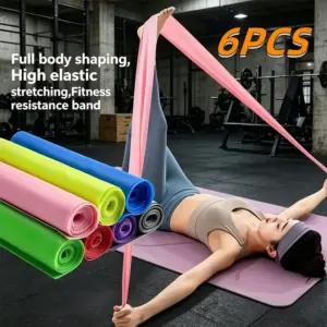 faixa de resistência yoga látex natural