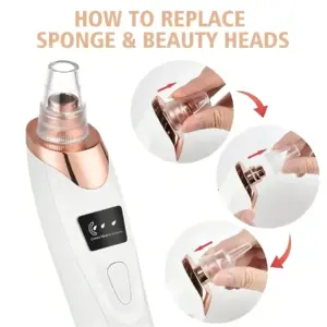 ferramenta de sucção facial recarregável