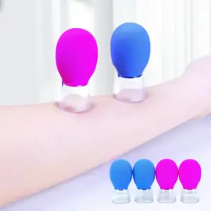 massageador facial de silicone