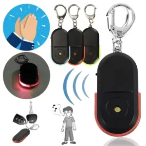 localizador chaveiro rastreador sonoro LED
