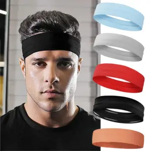 faixa de cabelo esportiva elástica