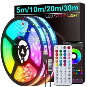 fita led rgb sincroniza musica