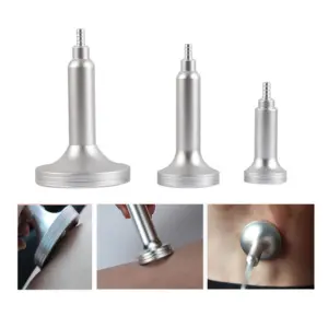 sonda de vácuo metálica para massagem