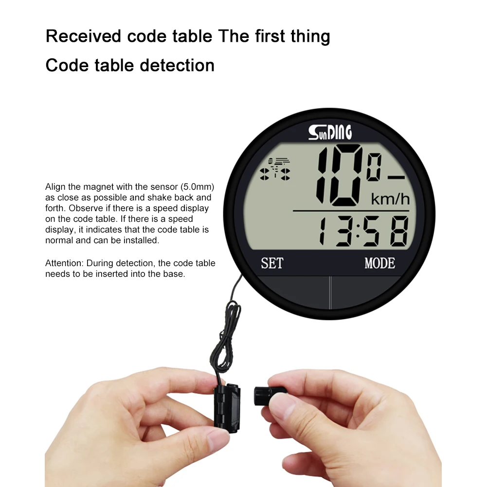Velocímetro de Bicicleta Digital Odômetro Ciclismo - Imagem 4