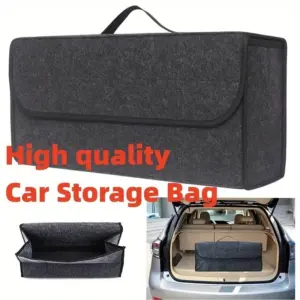 organizador porta-malas carro feltro