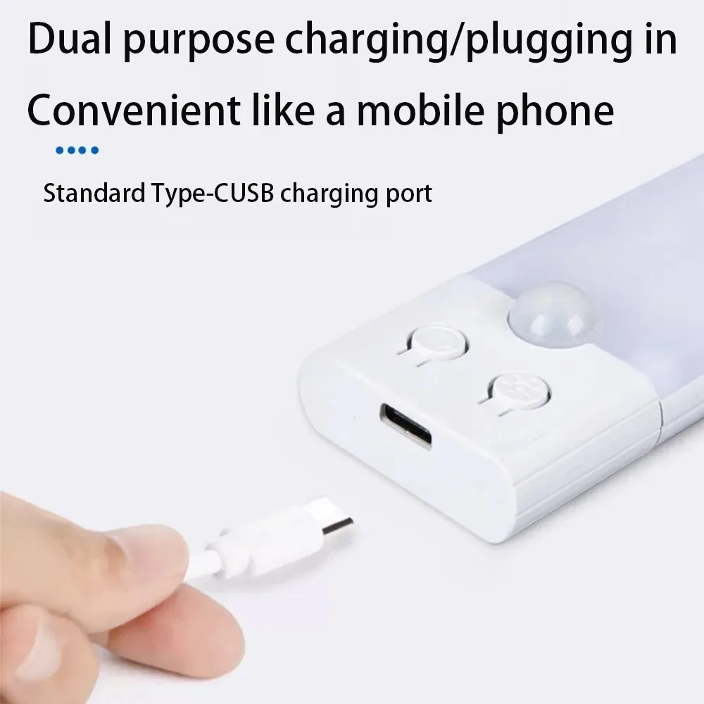 Luz Noturna com Sensor de Movimento USB Recarregável - Imagem 4