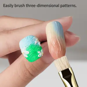 pincel multifuncional para unhas
