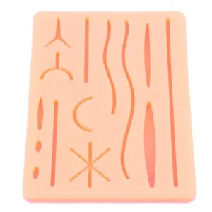 modelo de sutura pele reutilizável silicone