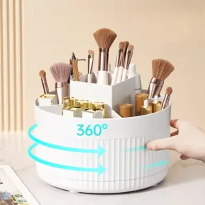 organizador de maquiagem giratório