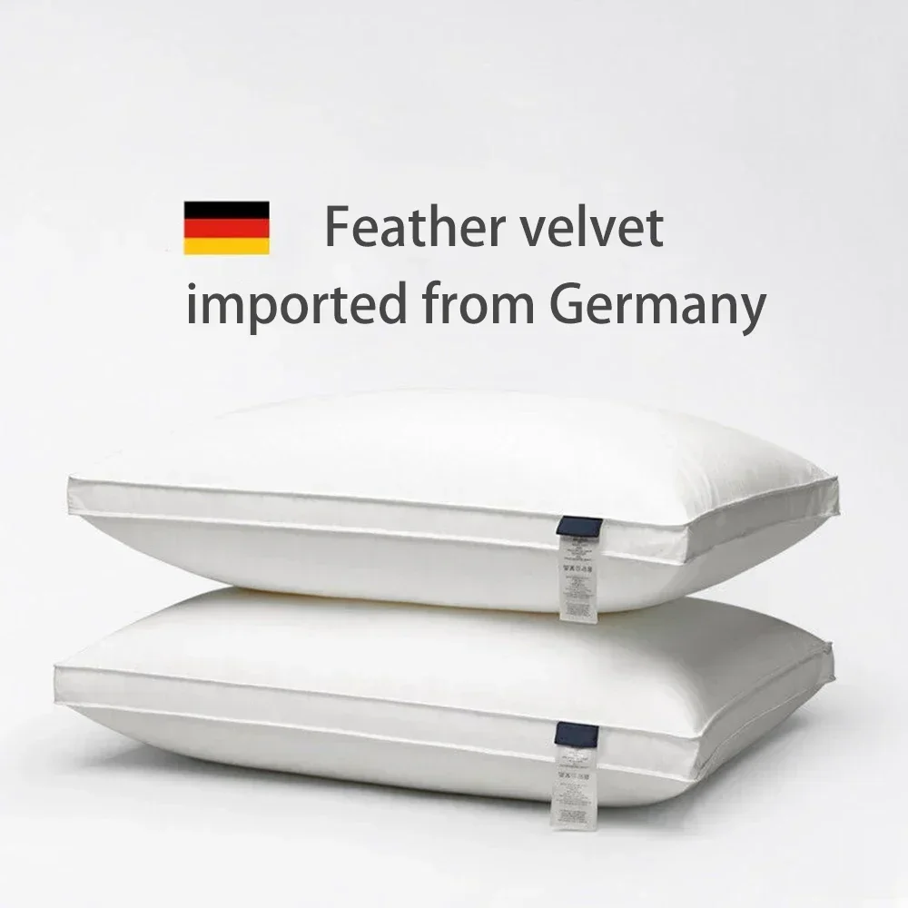 Travesseiro de Cama Ergonômico Suporte Pescoço Adulto Algodão - Imagem 5