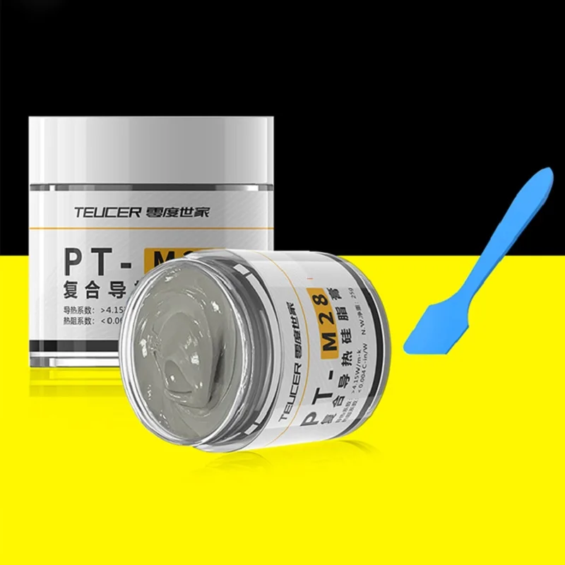 Teucer PT-M28 Graxa Térmica Condutiva para CPU CINZA - Imagem 6