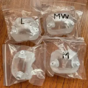 almofada de silicone máscara cpap