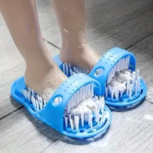 chinelos esfoliantes para os pés