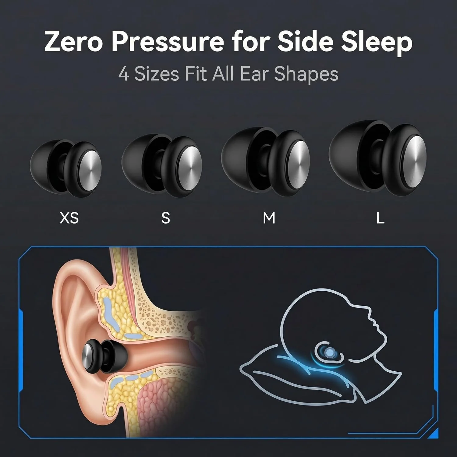 Protetor Auricular Olyga Silicone Redutor Ruído NRR 28dB - Imagem 4