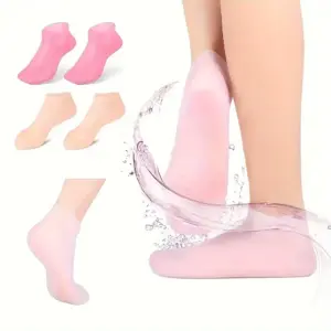 meias esfoliantes hidratantes de silicone
