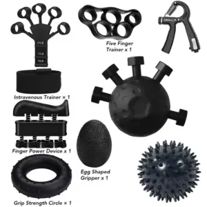 kit fortalecedor de dedos e pegada