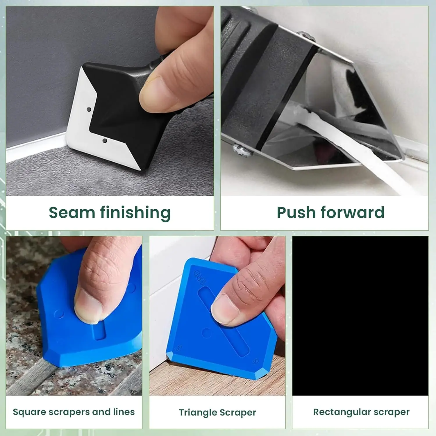 Kit Ferramentas para Remoção de Selante 3 em 1 com 9 Peças - Imagem 2
