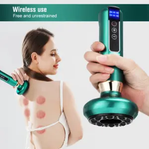 massageador elétrico ventosa guasha