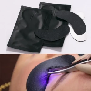almofadas de gel para olhos extensão de cílios