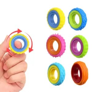 anéis fidget giratórios