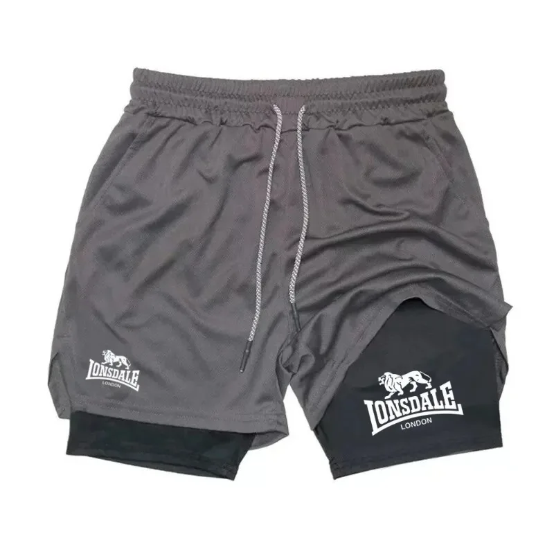 Shorts de Corrida Masculino 2 em 1 com Bolso - Imagem 2