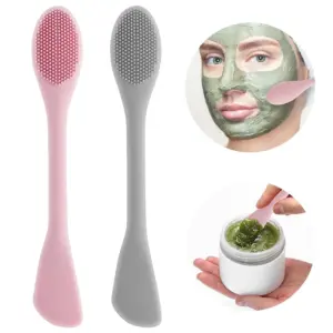 escova de limpeza facial de silicone