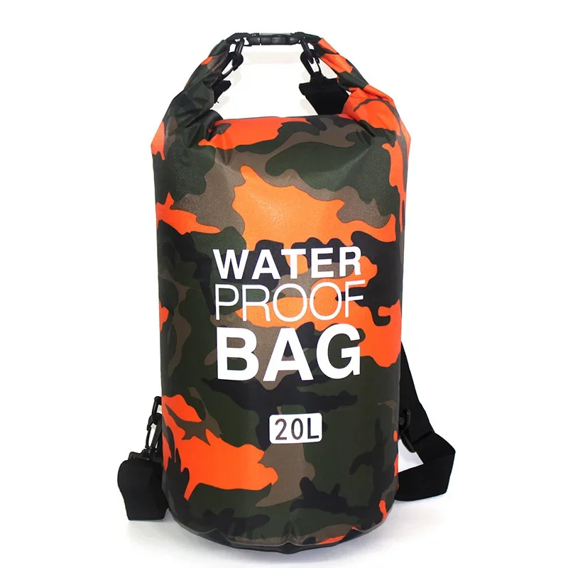 Saco Seco Impermeável para Esportes Aquáticos 2L/5L/10L/15L/20L/30L - Imagem 2