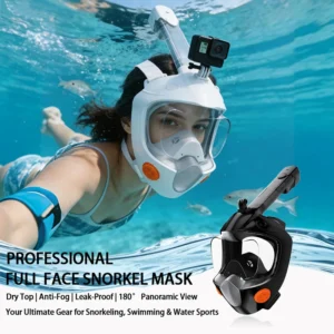 máscara snorkel facial completa