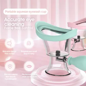 copo de silicone para lavagem ocular