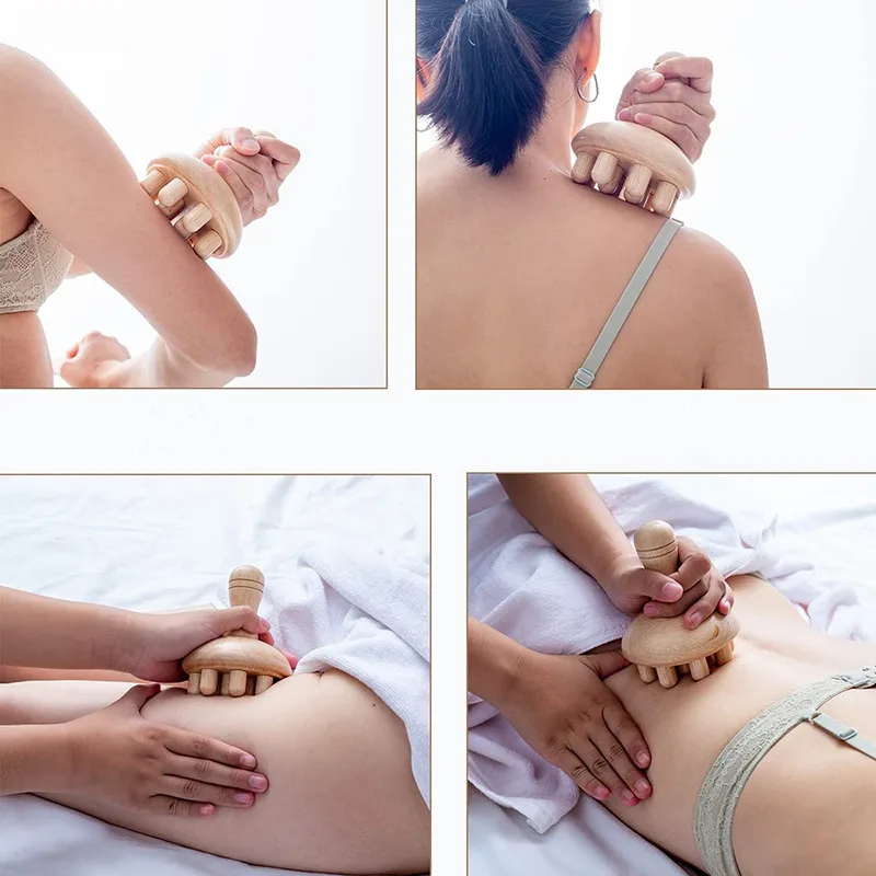 Massageador Corporal Terapia de Madeira Gua Sha - Imagem 5