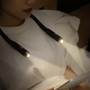 luz de leitura de pescoço recarregável