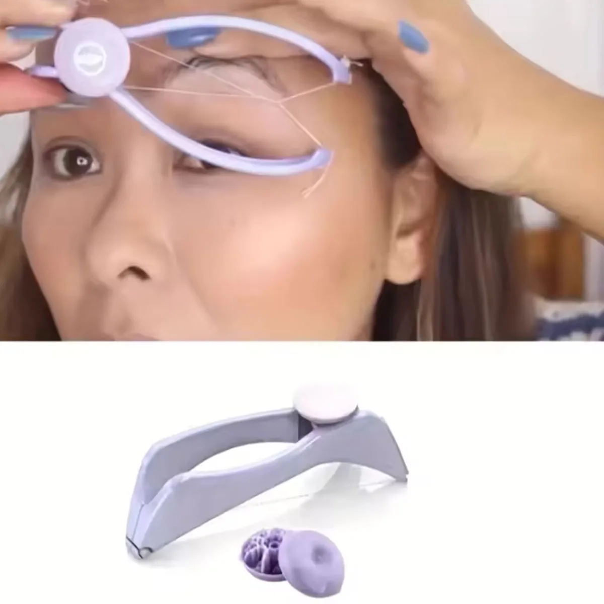 Aparelho Depilatório Feminino Mini para Rosto - Imagem 3