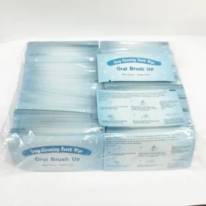 lenços de limpeza dental dedeira