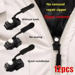 kit reparo de zíper removível