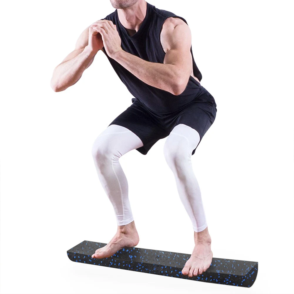 Rolo Yoga Meio Redondo Alta Densidade 30cm Bege - Imagem 6