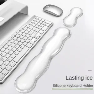 descanso de pulso ergonômico de silicone