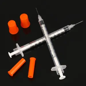 seringa de insulina descartável 1ml