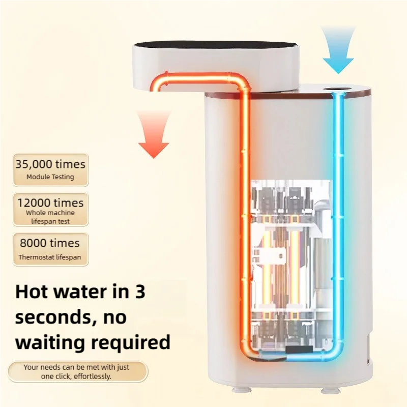 Dispensador de Água Instantâneo 2000 W Branco Plugue EU - Imagem 4
