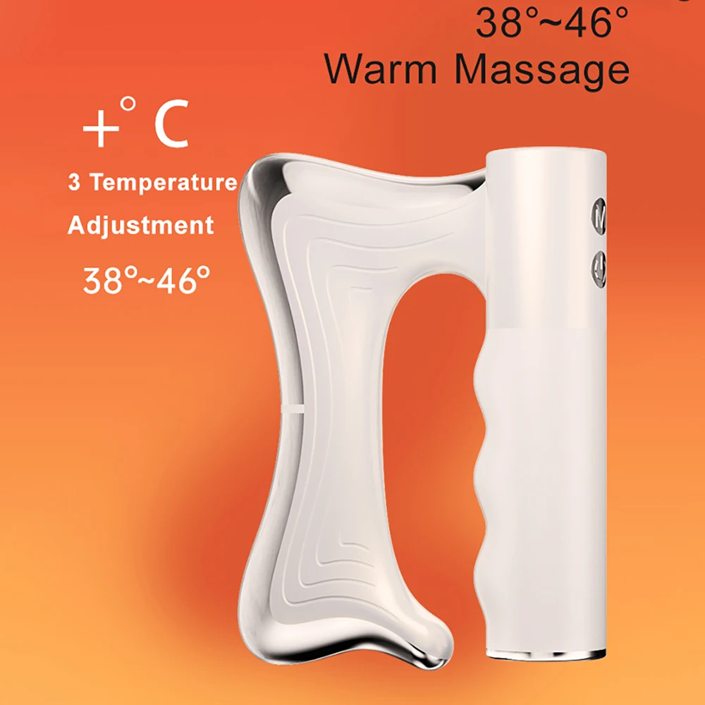 Massageador Elétrico Vibratório Aquecido Hyperblade Preto Natural - Imagem 5