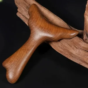 ferramenta gua sha sândalo dourado