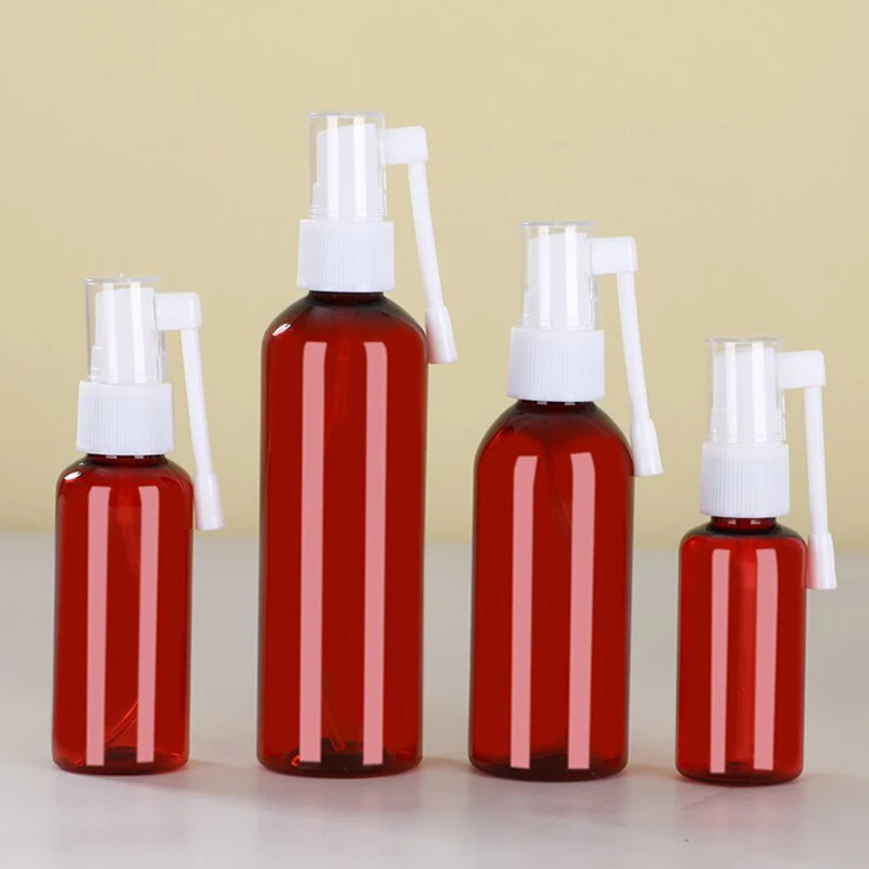 Frasco Spray Nasal 10-100ml PET Marrom Escuro - Imagem 4