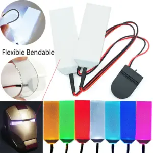 luz led flexível dobrável cosplay
