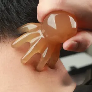 pente polvo massageador manual